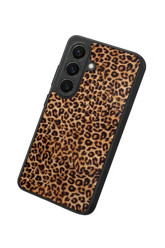 Samsung Galaxy S26 Uyumlu Leopar Tasarımlı Glossy Premium Kılıf