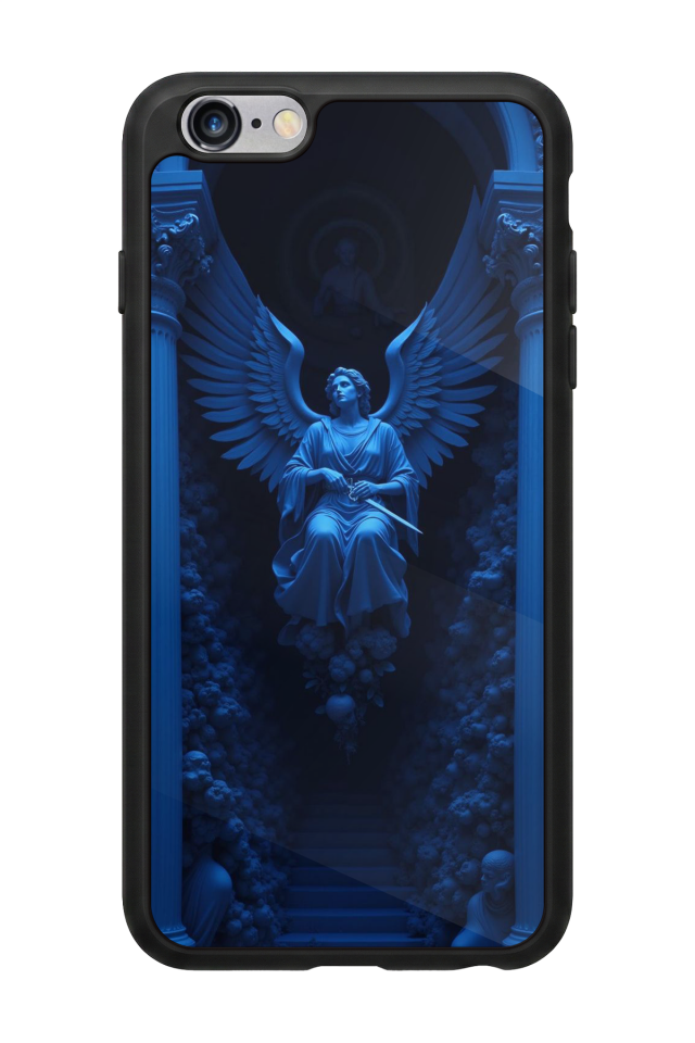 iPhone 6s Plus Uyumlu Melek Tasarımlı Glossy Premium Kılıf
