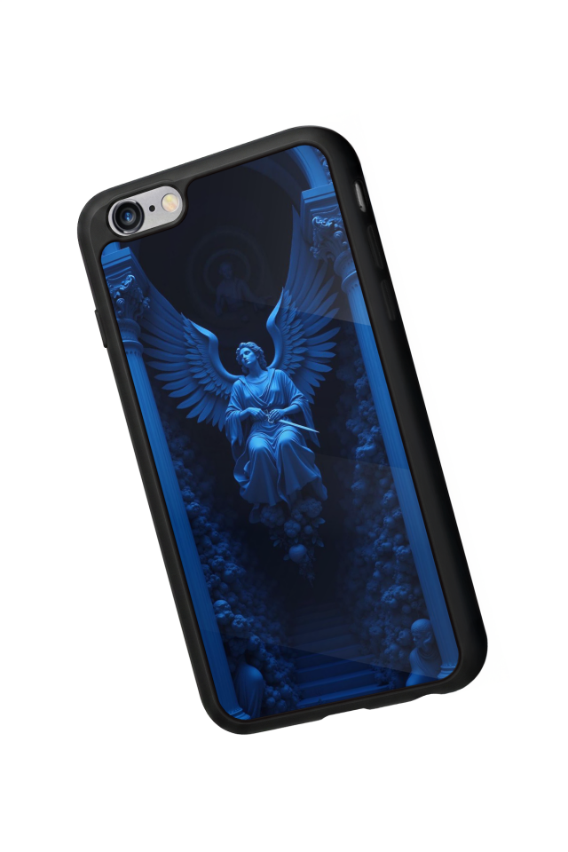 iPhone 6s Plus Uyumlu Melek Tasarımlı Glossy Premium Kılıf