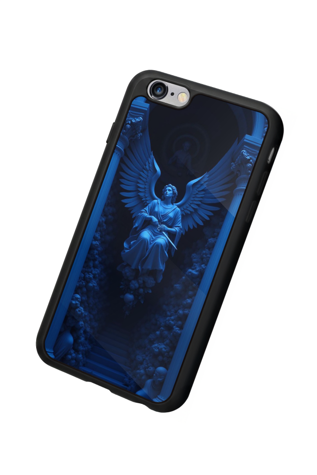 iPhone 6s Plus Uyumlu Melek Tasarımlı Glossy Premium Kılıf