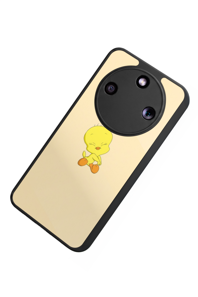 Honor Magic 8 Lite Uyumlu Tweety Tasarımlı Glossy Premium Kılıf