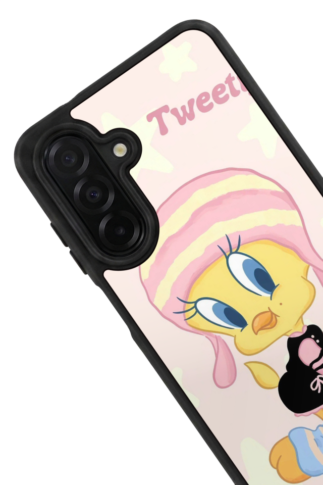 Samsung Galaxy A36 Uyumlu Tweety Tasarımlı Glossy Premium Kılıf