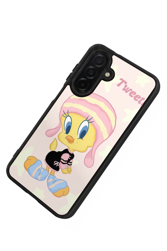 Samsung Galaxy A36 Uyumlu Tweety Tasarımlı Glossy Premium Kılıf