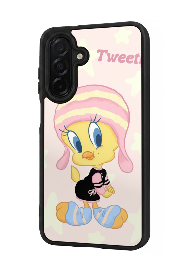 Samsung Galaxy A36 Uyumlu Tweety Tasarımlı Glossy Premium Kılıf