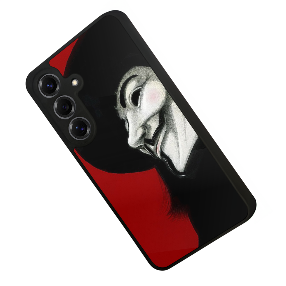 Samsung Galaxy S25 Uyumlu Vendetta Tasarımlı Glossy Premium Kılıf