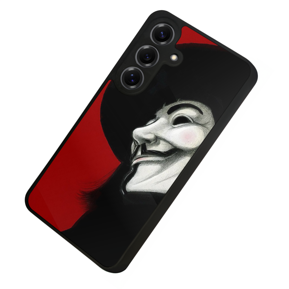 Samsung Galaxy S25 Uyumlu Vendetta Tasarımlı Glossy Premium Kılıf