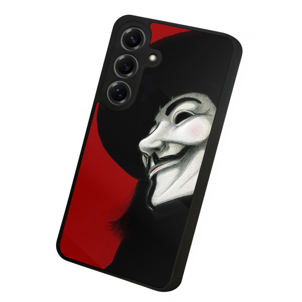 Samsung Galaxy S25 Uyumlu Vendetta Tasarımlı Glossy Premium Kılıf