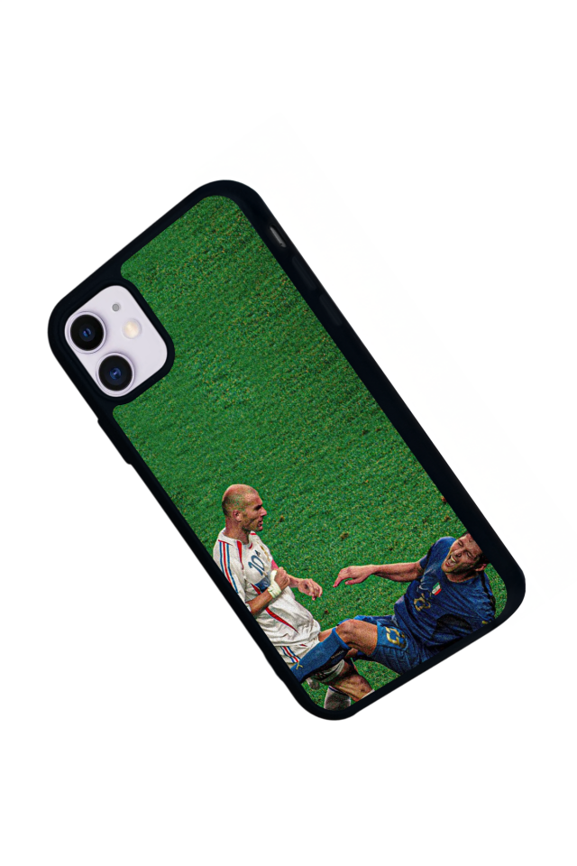 iPhone 11 Uyumlu Zidane Tasarımlı Glossy Premium Kılıf
