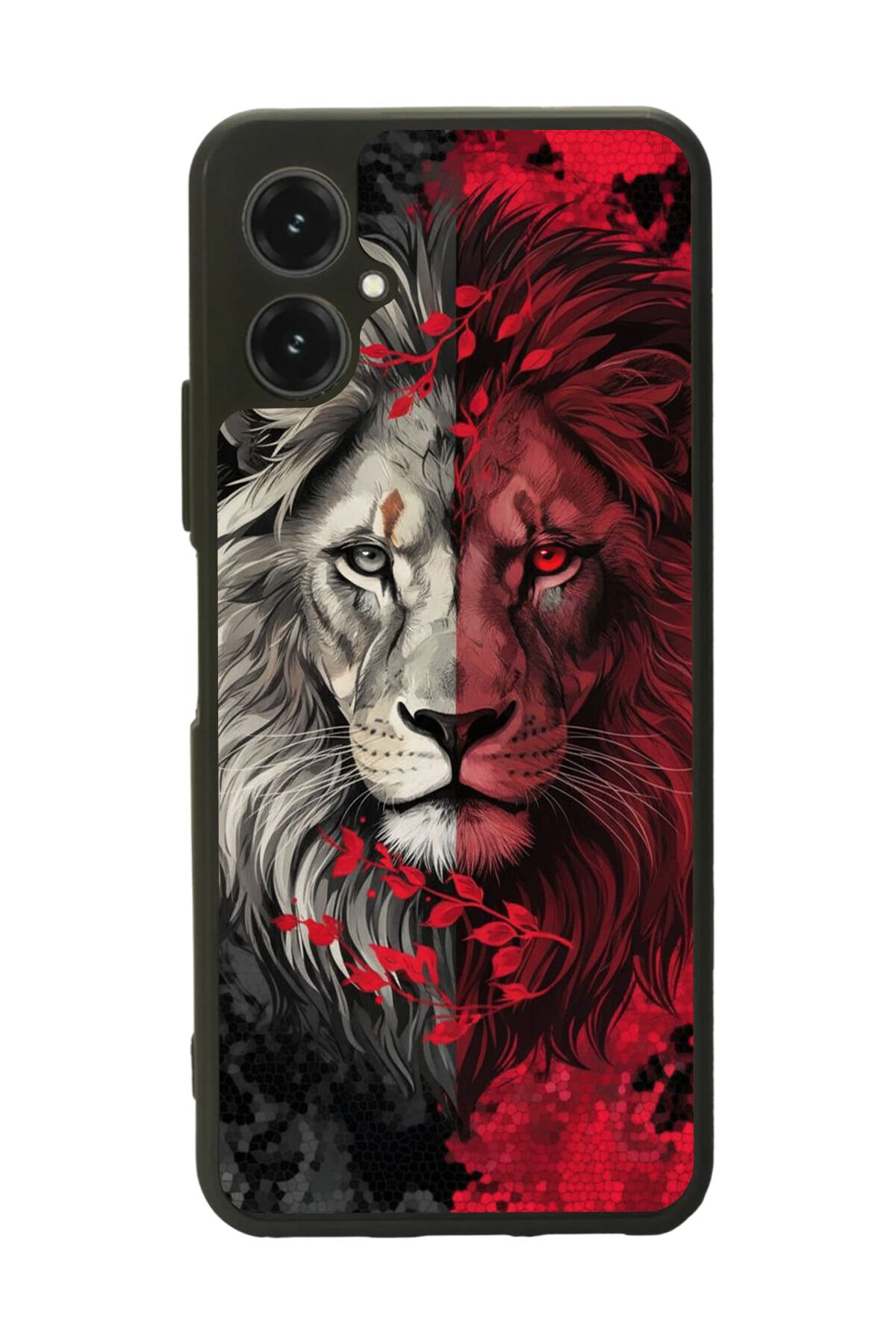 Omix X5 Uyumlu Aslan Tasarımlı Glossy Premium Kılıf