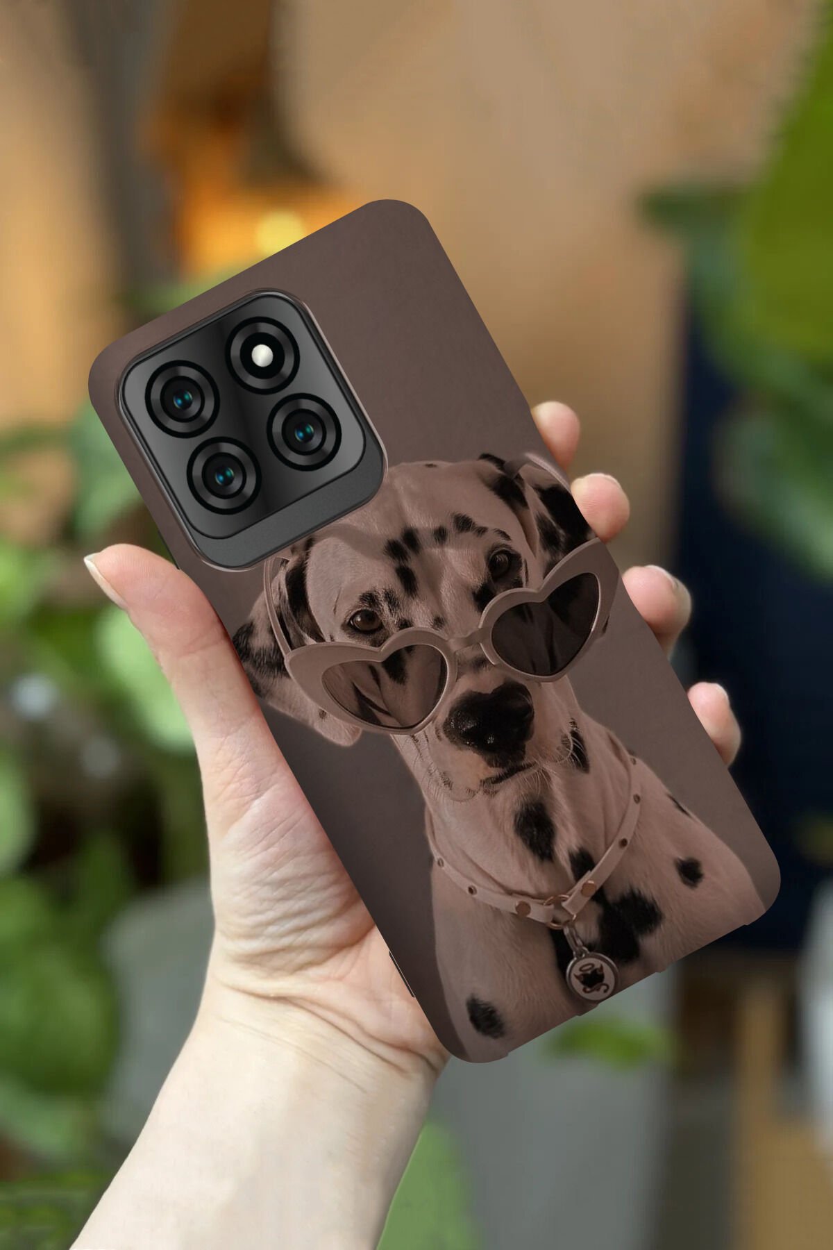 Reeder S71 Uyumlu Kamera Korumalı Köpek Desenli HD Baskılı Silikon Kılıf