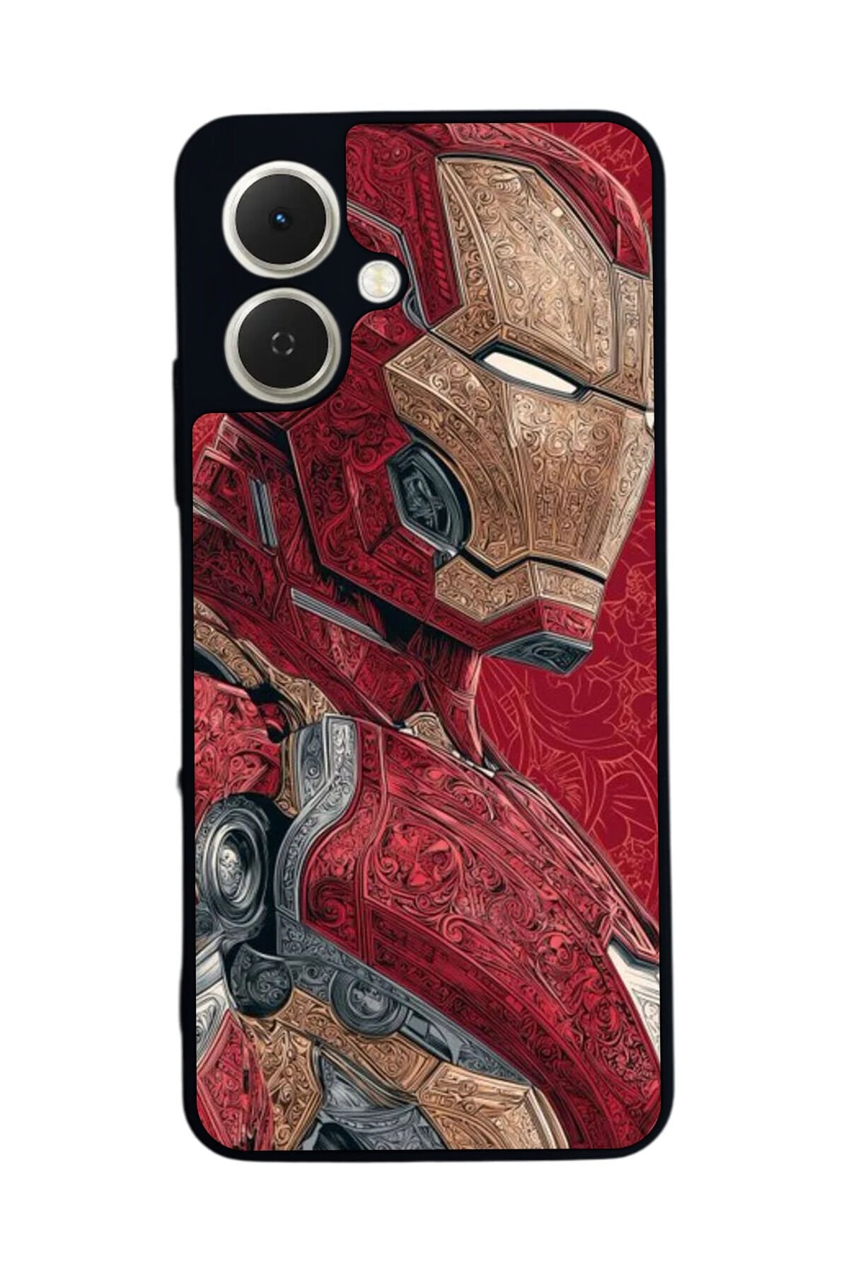 Tecno Spark GO 2 Uyumlu Iron Man ( Demir Adam ) Tasarımlı Glossy Premium Kılıf