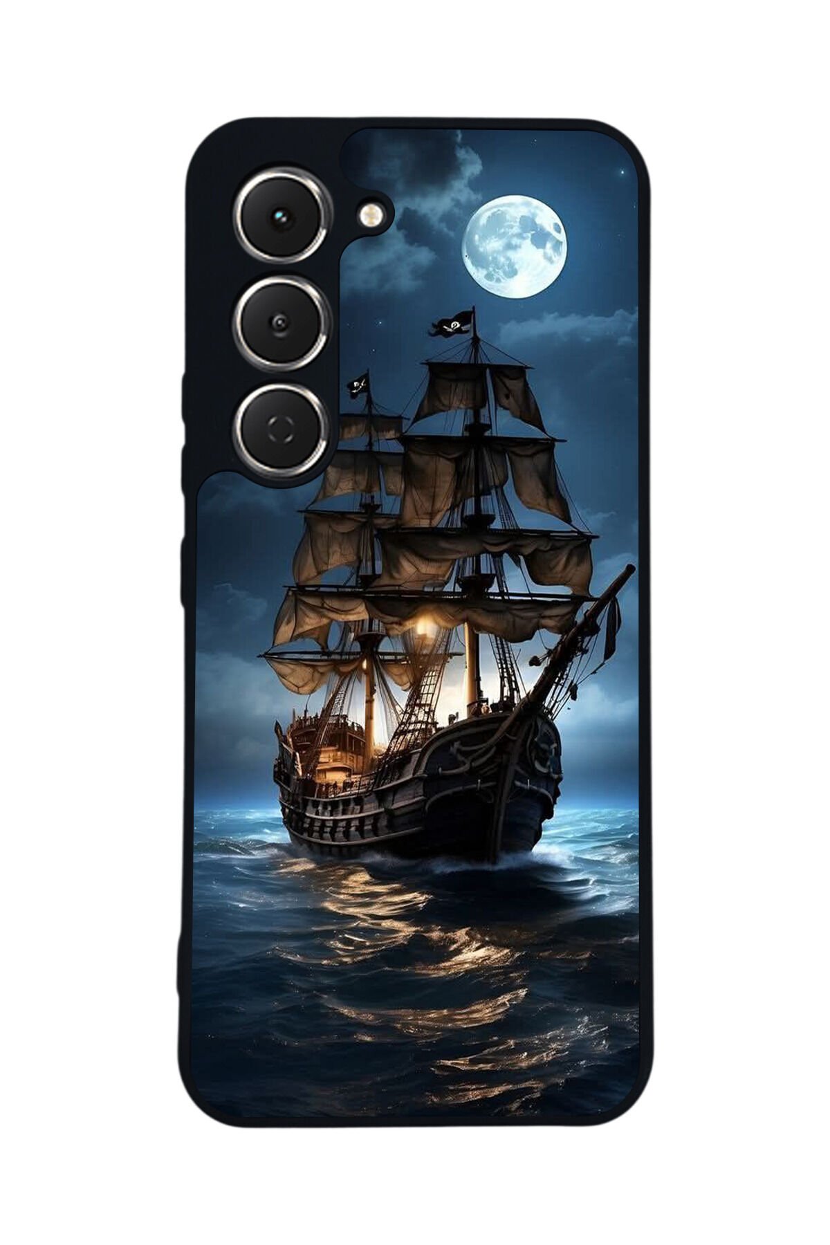 Tecno Spark 40 Pro Uyumlu Korsan Tasarımlı Glossy Premium Kılıf