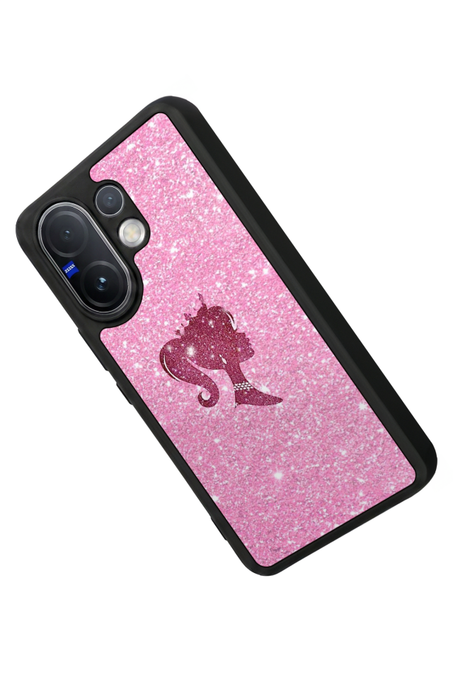 Vivo V60 Uyumlu Barbie Tasarımlı Glossy Premium Kılıf