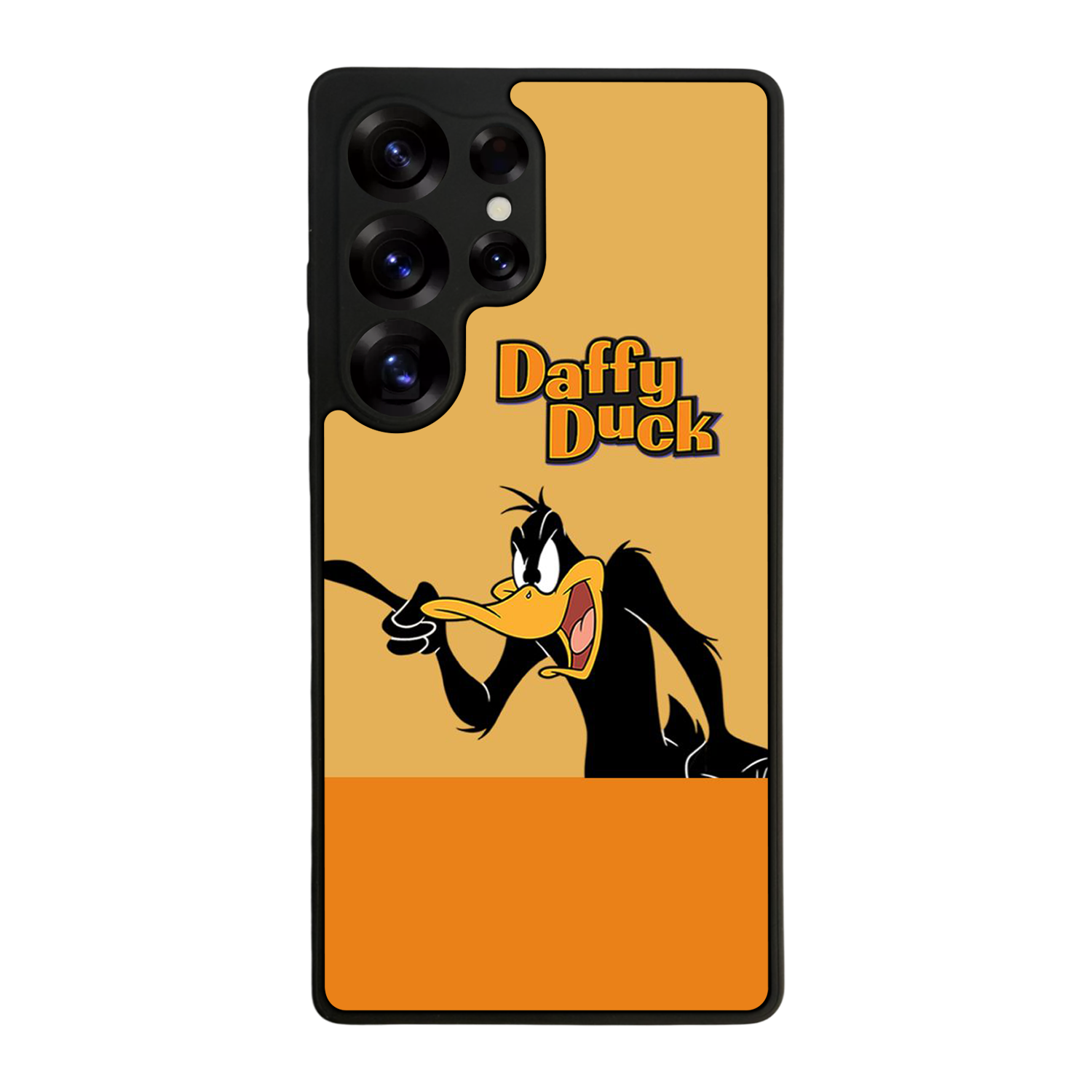 Samsung Galaxy S25 Ultra Uyumlu Daffy duck Tasarımlı Glossy Premium Kılıf