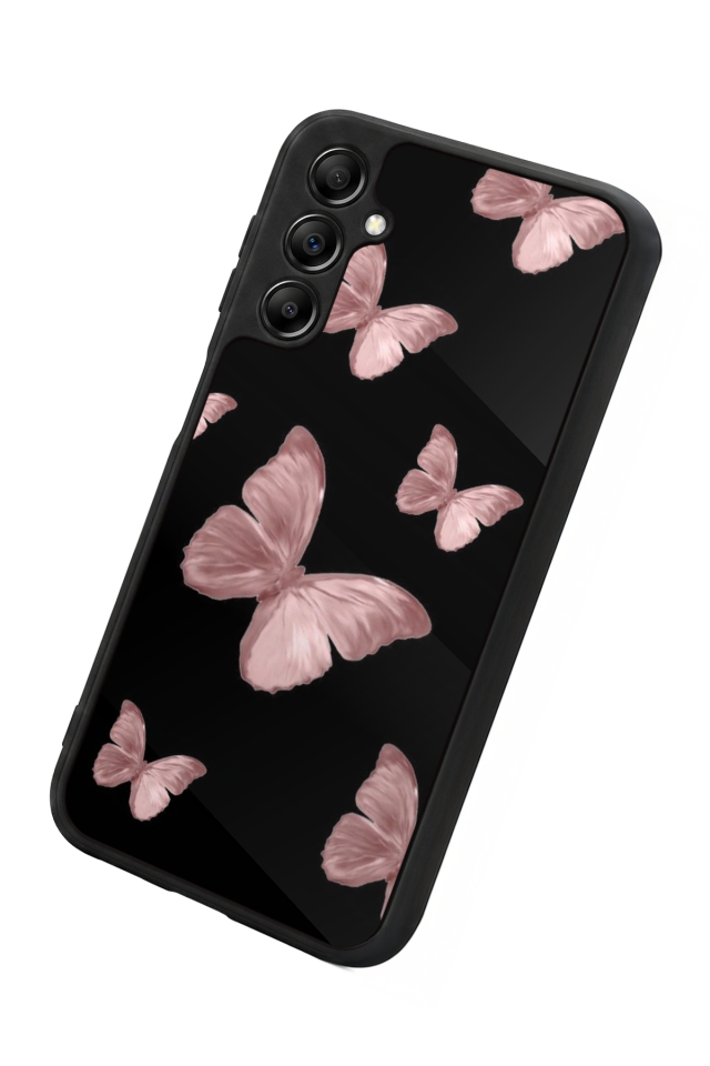 Samsung Galaxy A14 Uyumlu Kelebek Tasarımlı Glossy Premium Kılıf
