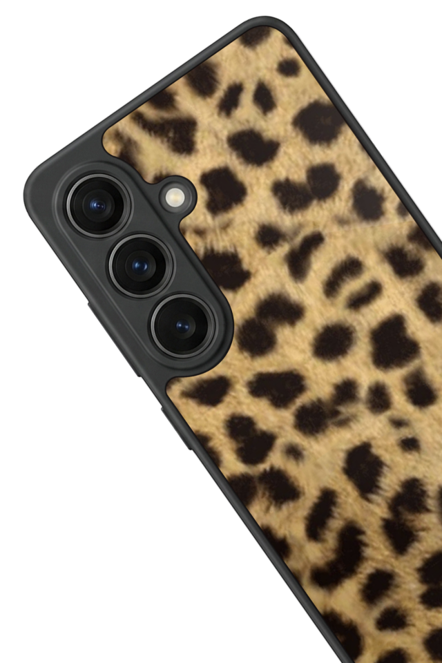 Samsung Galaxy S26 Uyumlu Leopar Tasarımlı Glossy Premium Kılıf