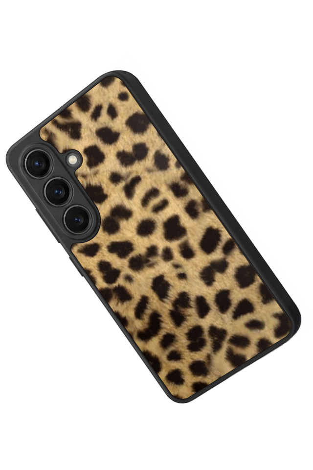 Samsung Galaxy S26 Uyumlu Leopar Tasarımlı Glossy Premium Kılıf