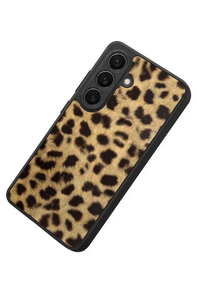 Samsung Galaxy S26 Uyumlu Leopar Tasarımlı Glossy Premium Kılıf