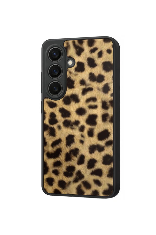 Samsung Galaxy S26 Uyumlu Leopar Tasarımlı Glossy Premium Kılıf