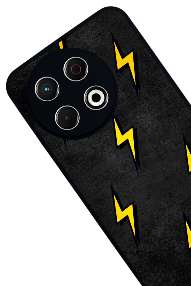 Tecno Spark 30 Pro Uyumlu Simiek Tasarımlı Glossy Premium Kılıf