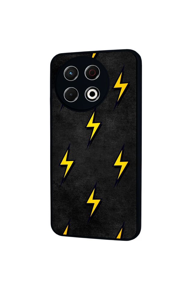 Tecno Spark 30 Pro Uyumlu Simiek Tasarımlı Glossy Premium Kılıf