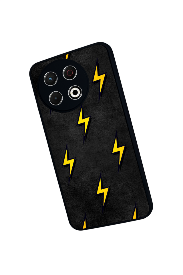 Tecno Spark 30 Pro Uyumlu Simiek Tasarımlı Glossy Premium Kılıf