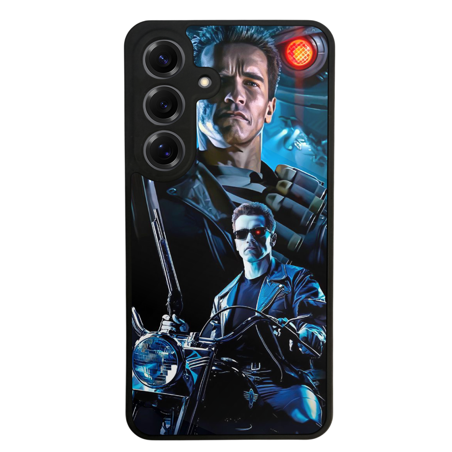 Samsung Galaxy S25 Uyumlu Terminator Tasarımlı Glossy Premium Kılıf