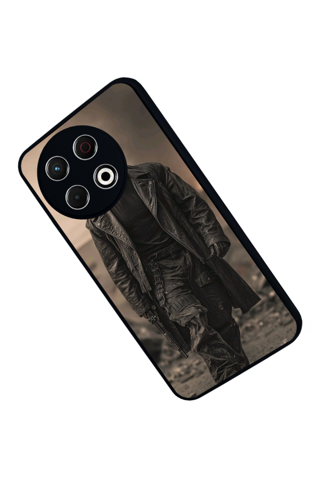 Tecno Spark 30 Pro Uyumlu Terminator Tasarımlı Glossy Premium Kılıf