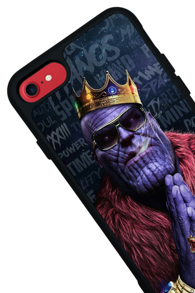 iPhone 7 Uyumlu Thanos Tasarımlı Glossy Premium Kılıf