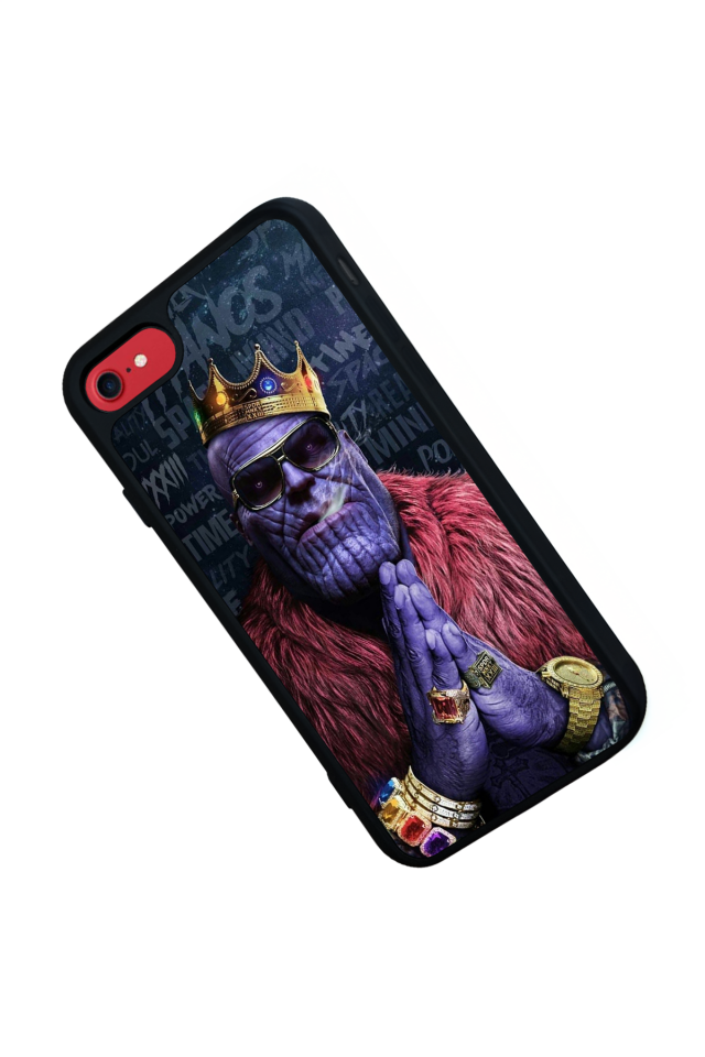 iPhone 7 Uyumlu Thanos Tasarımlı Glossy Premium Kılıf
