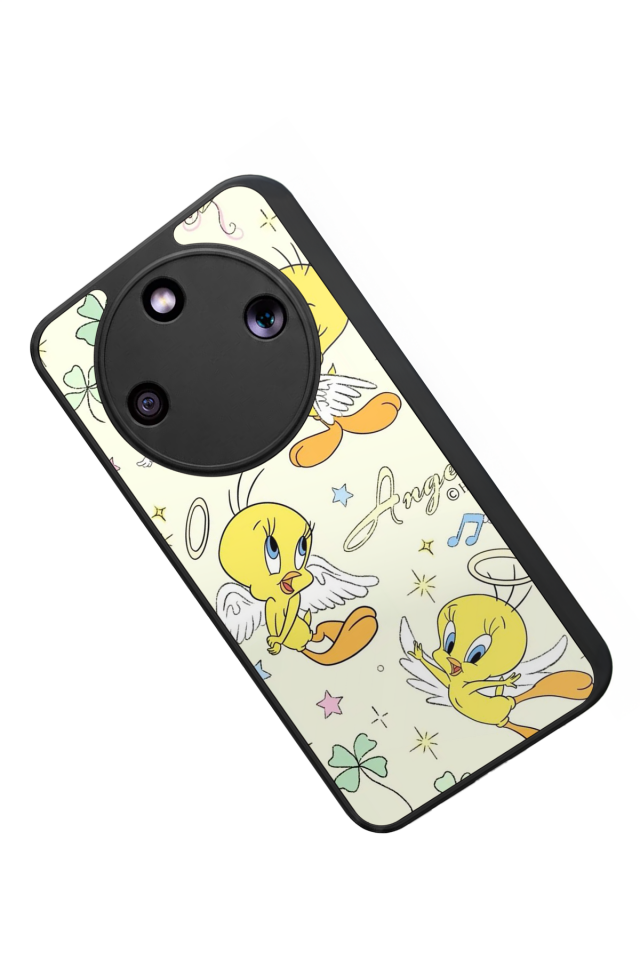 Honor Magic 8 Lite Uyumlu Tweety Tasarımlı Glossy Premium Kılıf