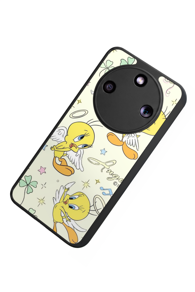 Honor Magic 8 Lite Uyumlu Tweety Tasarımlı Glossy Premium Kılıf