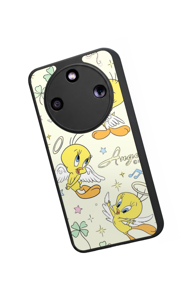 Honor Magic 8 Lite Uyumlu Tweety Tasarımlı Glossy Premium Kılıf