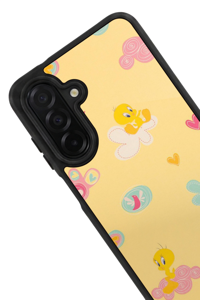 Samsung Galaxy A36 Uyumlu Tweety Tasarımlı Glossy Premium Kılıf