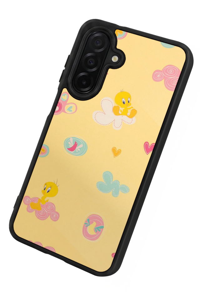 Samsung Galaxy A36 Uyumlu Tweety Tasarımlı Glossy Premium Kılıf