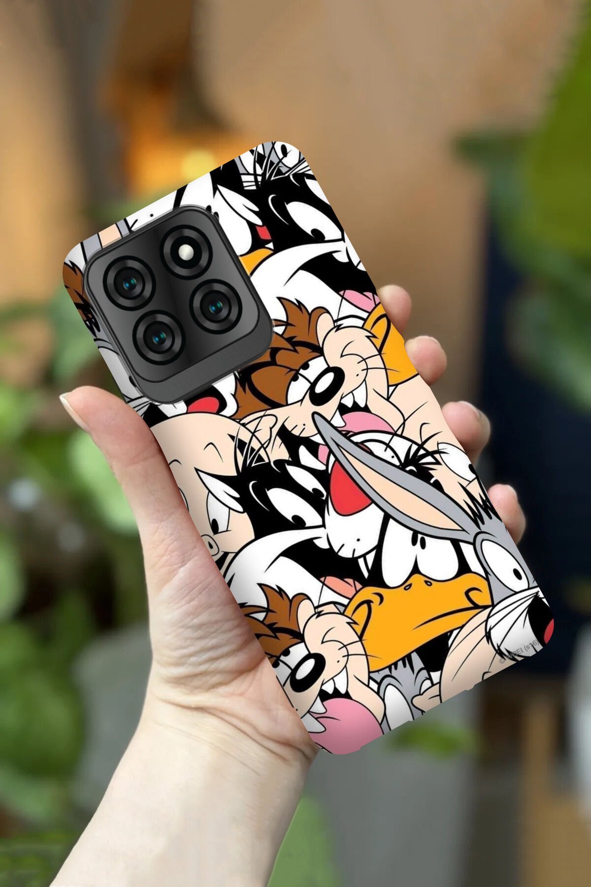 Reeder S71 Uyumlu Kamera Korumalı Çizgi Film Desenli HD Baskılı Silikon Kılıf