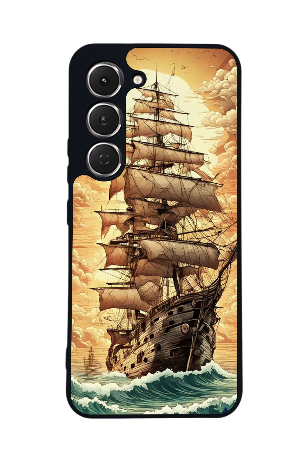 Tecno Spark 40 Pro Uyumlu Korsan Tasarımlı Glossy Premium Kılıf