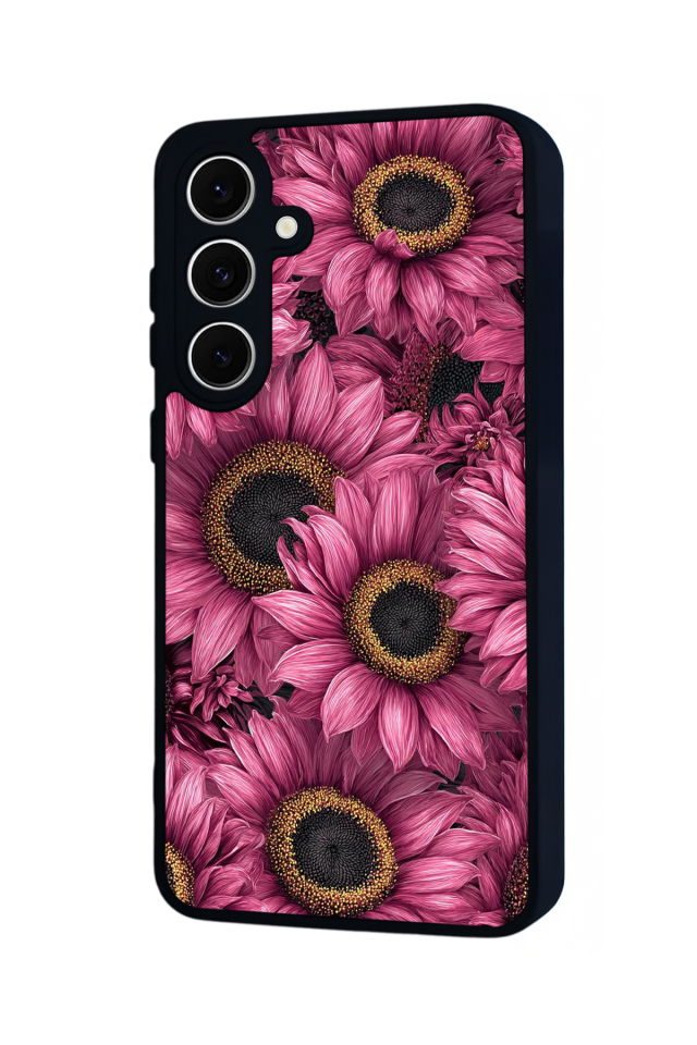 Samsung Galaxy A16 Uyumlu Cicek Tasarımlı Glossy Premium Kılıf
