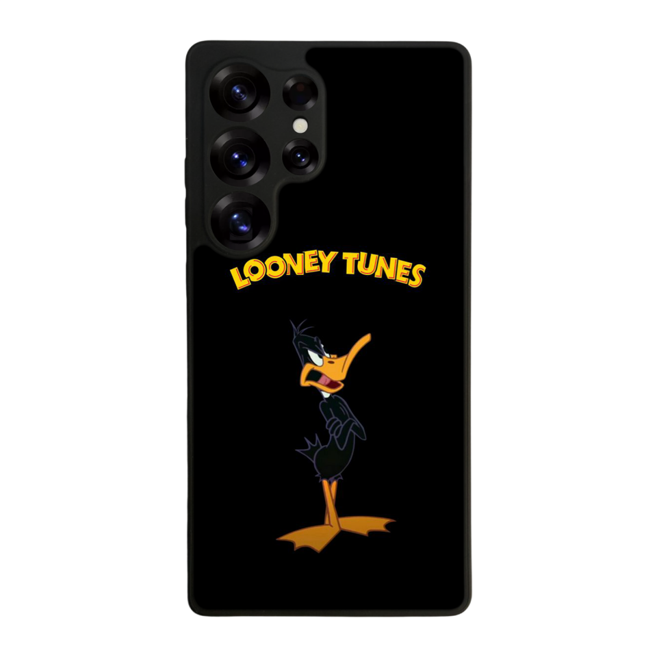 Samsung Galaxy S25 Ultra Uyumlu Daffy duck Tasarımlı Glossy Premium Kılıf