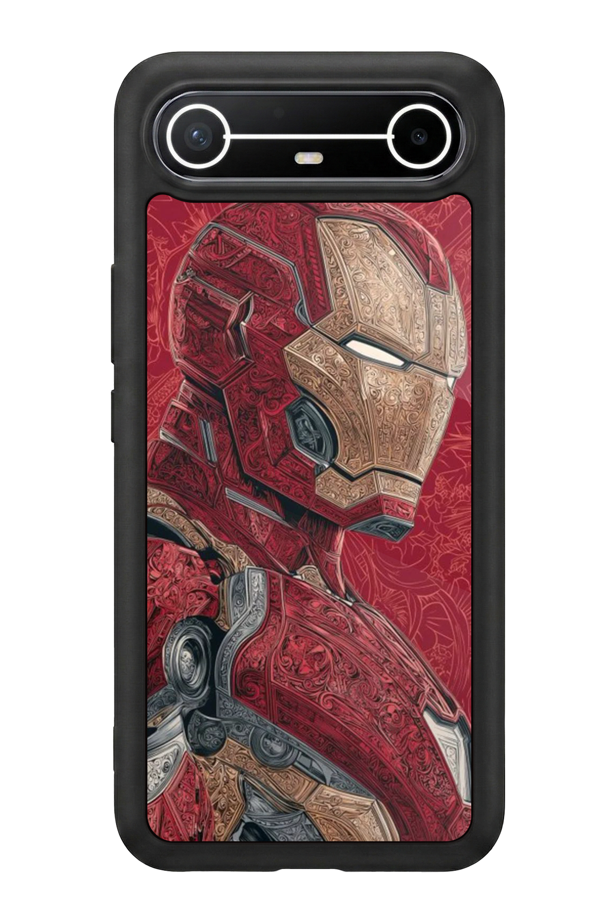 Tecno Spark Slim 5G Uyumlu  Iron Man ( Demir Adam ) Tasarımlı Glossy Premium Kılıf