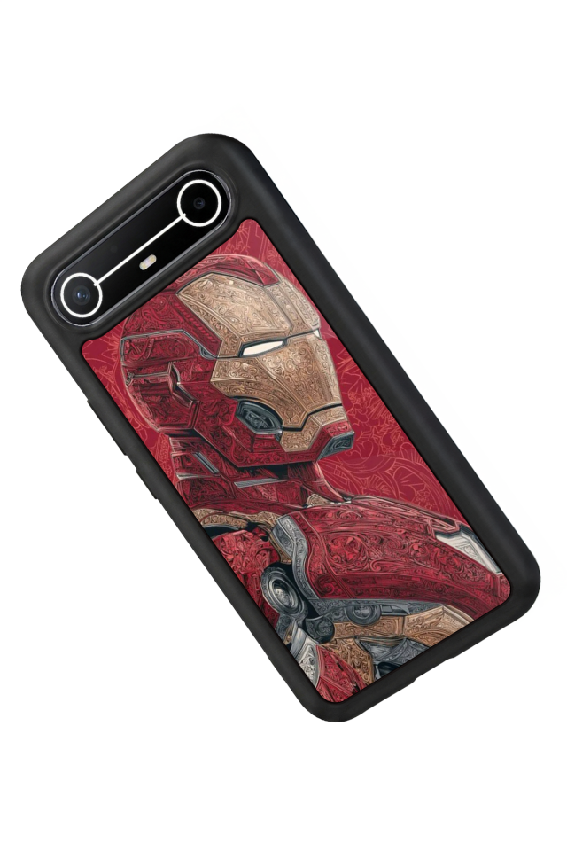 Tecno Spark Slim 5G Uyumlu  Iron Man ( Demir Adam ) Tasarımlı Glossy Premium Kılıf