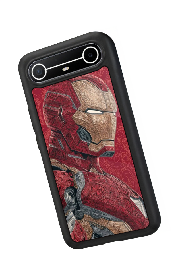 Tecno Spark Slim 5G Uyumlu  Iron Man ( Demir Adam ) Tasarımlı Glossy Premium Kılıf