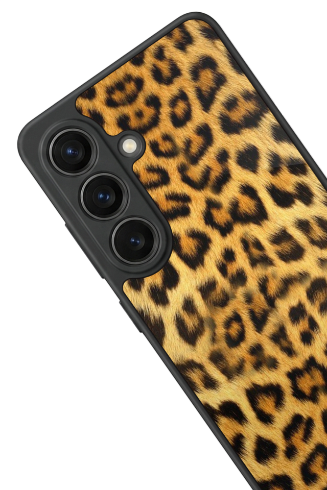 Samsung Galaxy S26 Uyumlu Leopar Tasarımlı Glossy Premium Kılıf