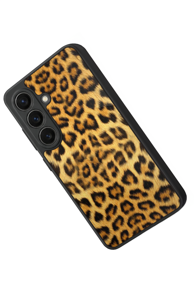 Samsung Galaxy S26 Uyumlu Leopar Tasarımlı Glossy Premium Kılıf