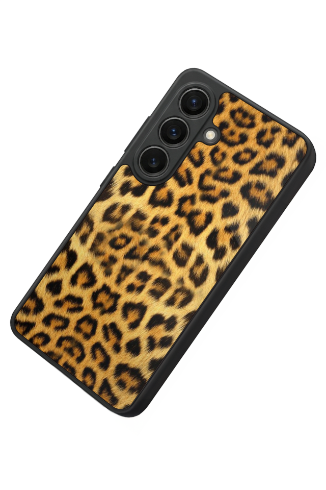 Samsung Galaxy S26 Uyumlu Leopar Tasarımlı Glossy Premium Kılıf