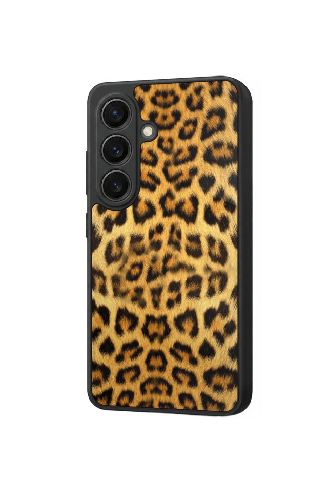 Samsung Galaxy S26 Uyumlu Leopar Tasarımlı Glossy Premium Kılıf