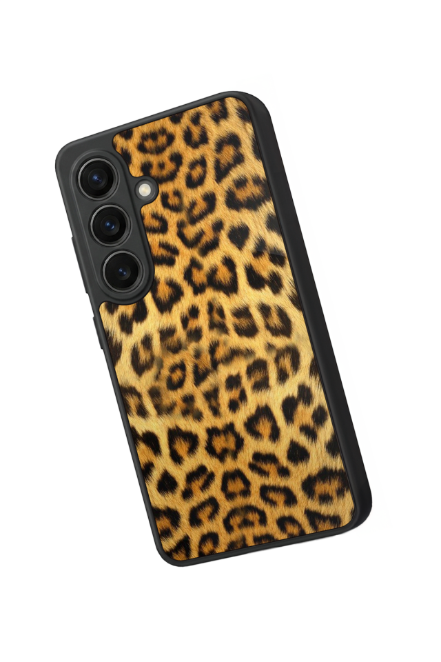 Samsung Galaxy S26 Uyumlu Leopar Tasarımlı Glossy Premium Kılıf