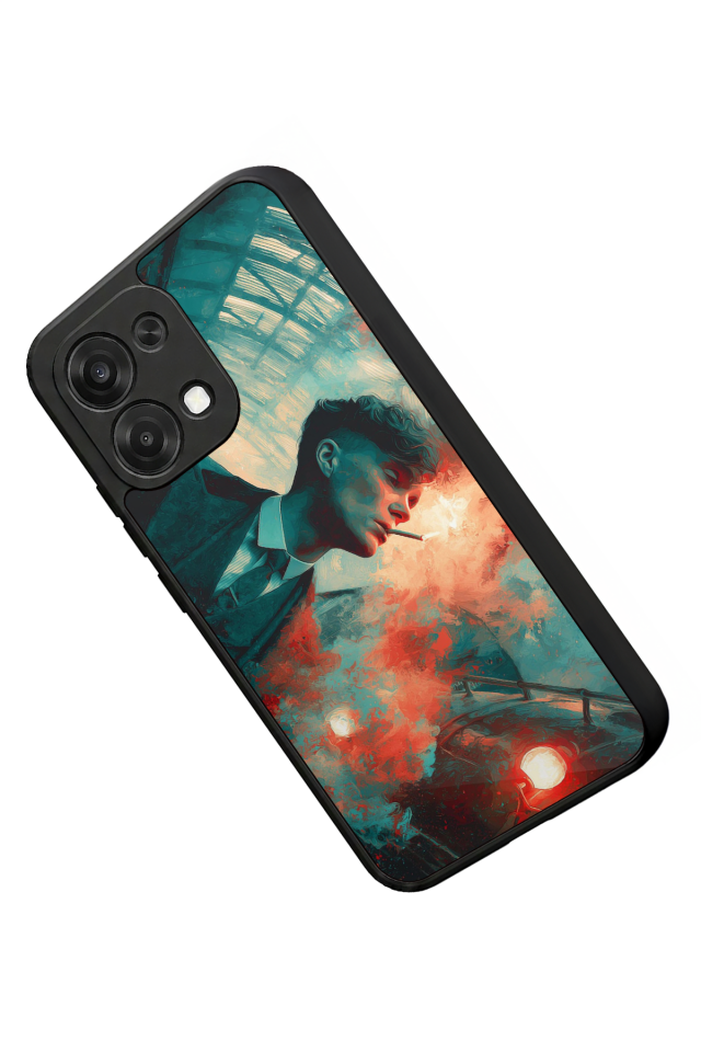 Oppo A6 Pro Uyumlu Peaky Blinders Tasarımlı Glossy Premium Kılıf