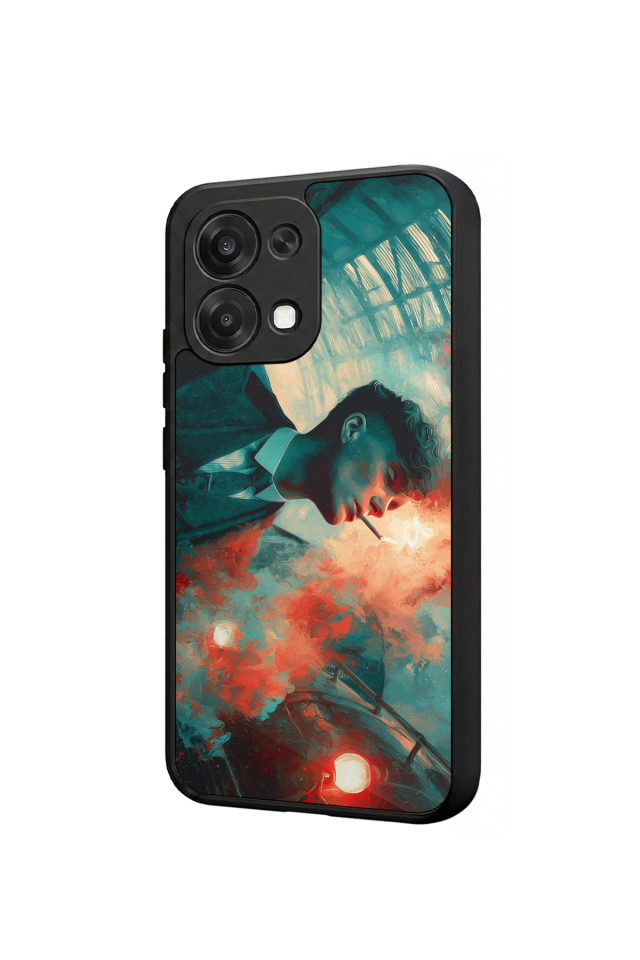 Oppo A6 Pro Uyumlu Peaky Blinders Tasarımlı Glossy Premium Kılıf