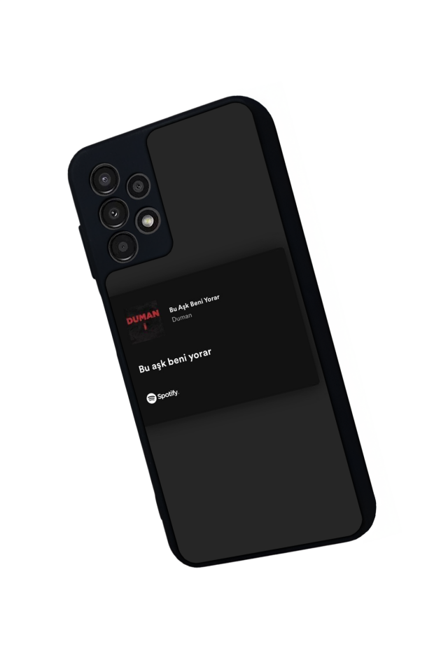 Samsung Galaxy A23 Uyumlu Sarki Sozleri Tasarımlı Glossy Premium Kılıf